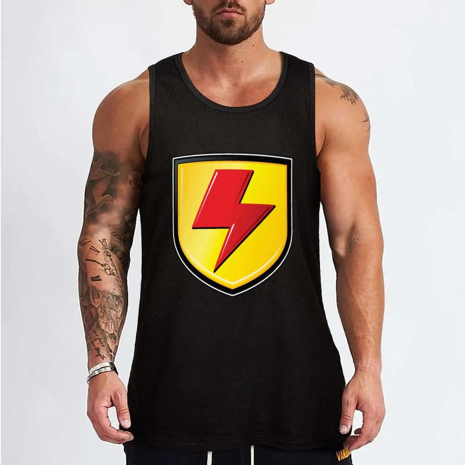 Supa Strikas Shield Tank Top mens designer clothes summer 2025