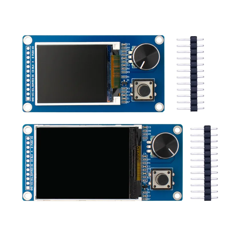 1.8 Inch 2.4 Inch TFT LCD Display Module with EC11 Rotary Encoder SPI Interface