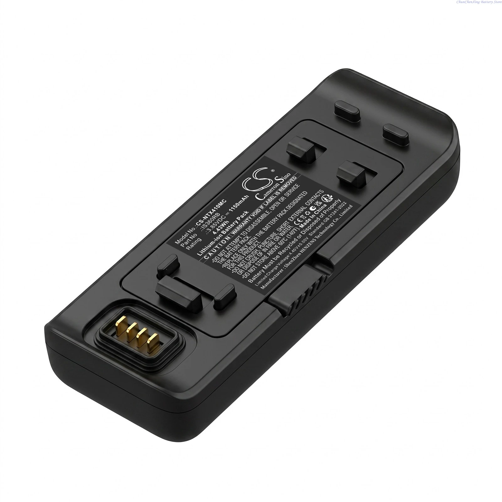 Cameron Sino 3.85V 1150mAh Replacement Camera Battery IS360RB for Insta360 Insta 360 One R RS view 2