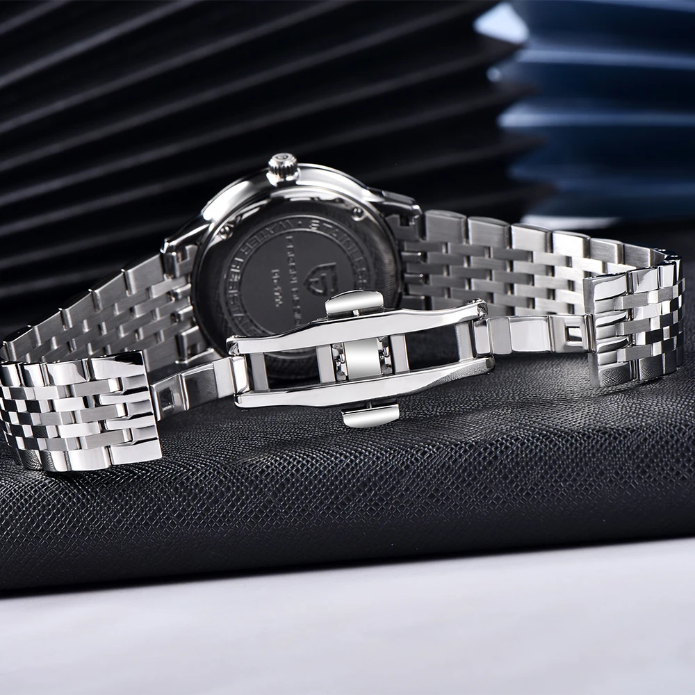 2025 Pagani Design ساعة كوارتز رجالية جديدة Moonphase للأعمال 100 متر مقاومة للماء من زجاج الياقوت ساعة كوارتز متعددة الوظائف للرجال