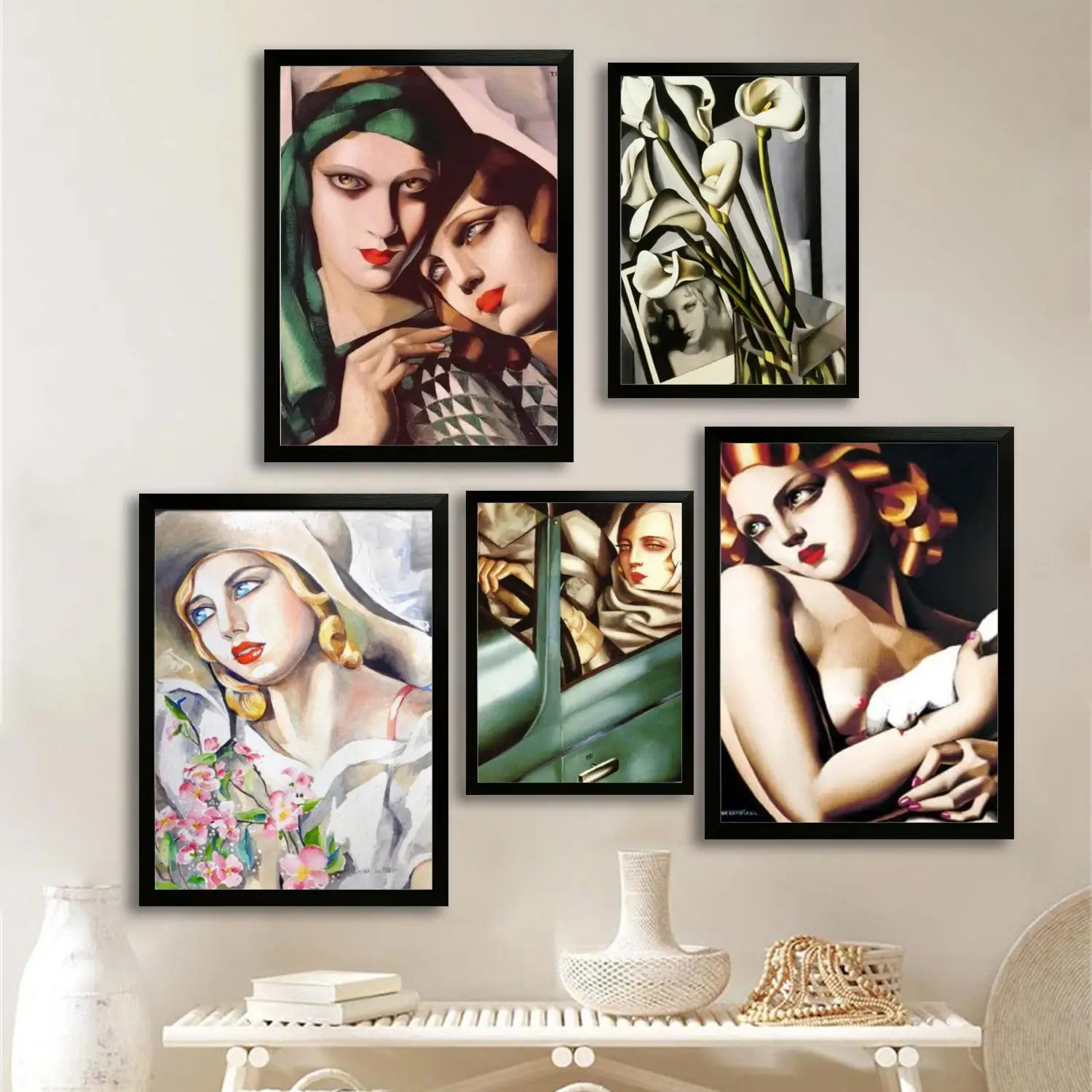 tamara de lempicka Canvas Art Poster and Wall Art, Picture Print, Modern Family Bedroom Decor,Decorative painting