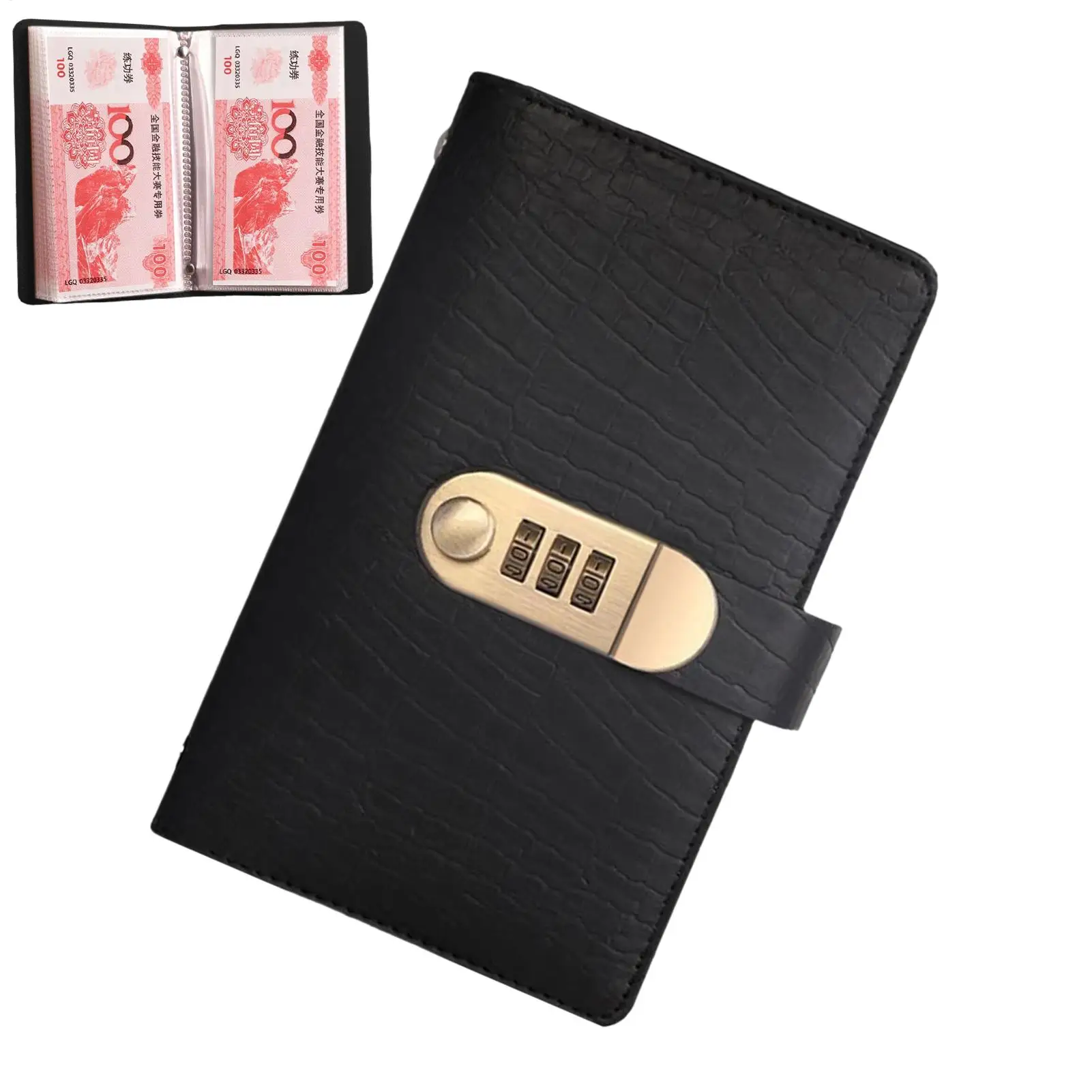 Save Money Challenge Book Budget Planner Privacy Protection Travel Goal Money Saving Challenge Book With Lock Vintage