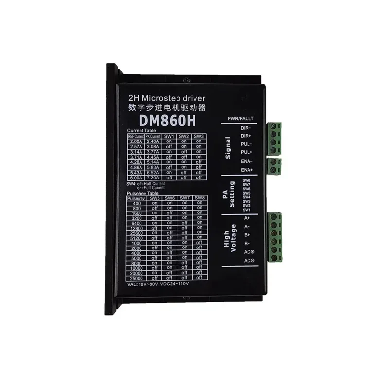 Driver Dm860H Microstep Two-Phase DC Speed Controller For 57 86 Stepper Motor Nema 23 34