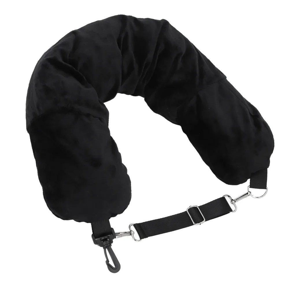 Durable Soft Neck Pillow Storage Bag With Adjustable Straps Portable U Shape Neck Pillow Multifunctional Pillow Car Travel