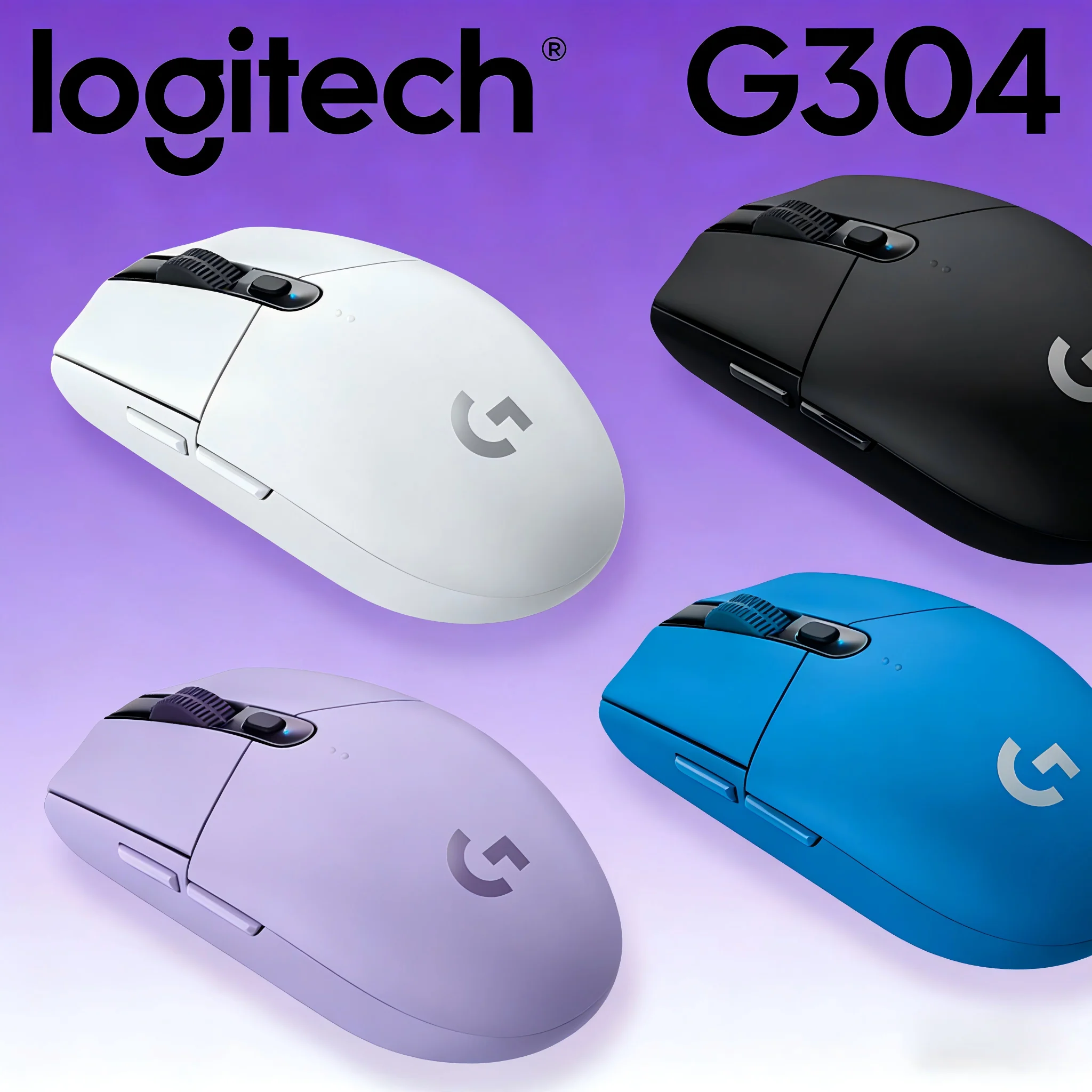 

G304 / G305 Logitech Wireless Mouse, Fit Laptop & Desktop Computers, Gaming & Office Dual Use
