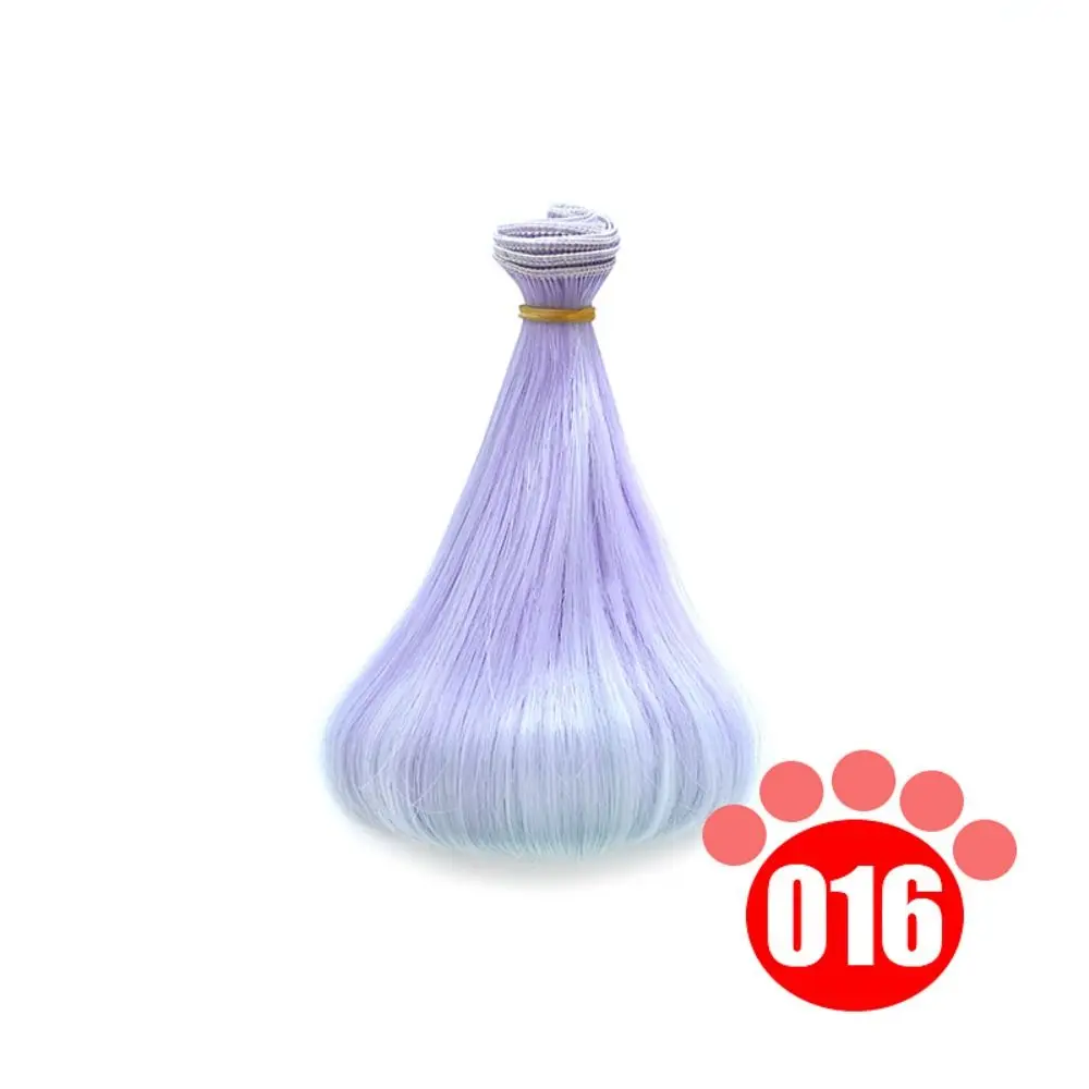 

Fiber Wig Chemical Fiber Chemical Fiber Wig Buttoned in Hair Gradient Color SD Hair Colorful DIY Msiredoll Wig Accessories