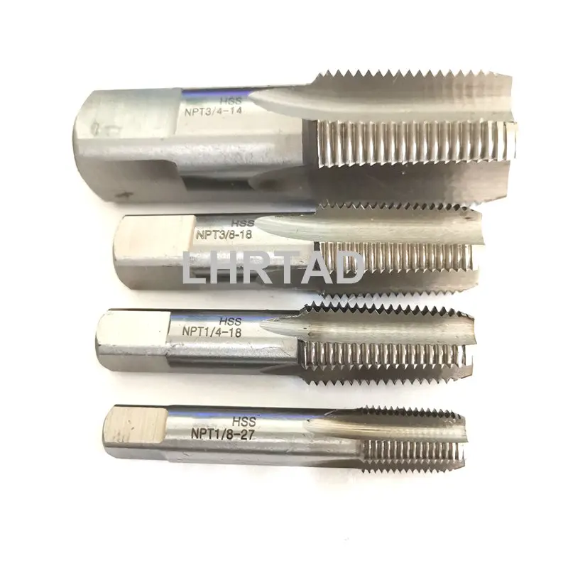 

pipe plug thread tap NPT NPTF NPSM 1/8 1/4 3/8 1/2 3/4 American pipe thread machine pipe tapNPS NPSF 1/8-27 1/4-18 3/8-18 1/2-14