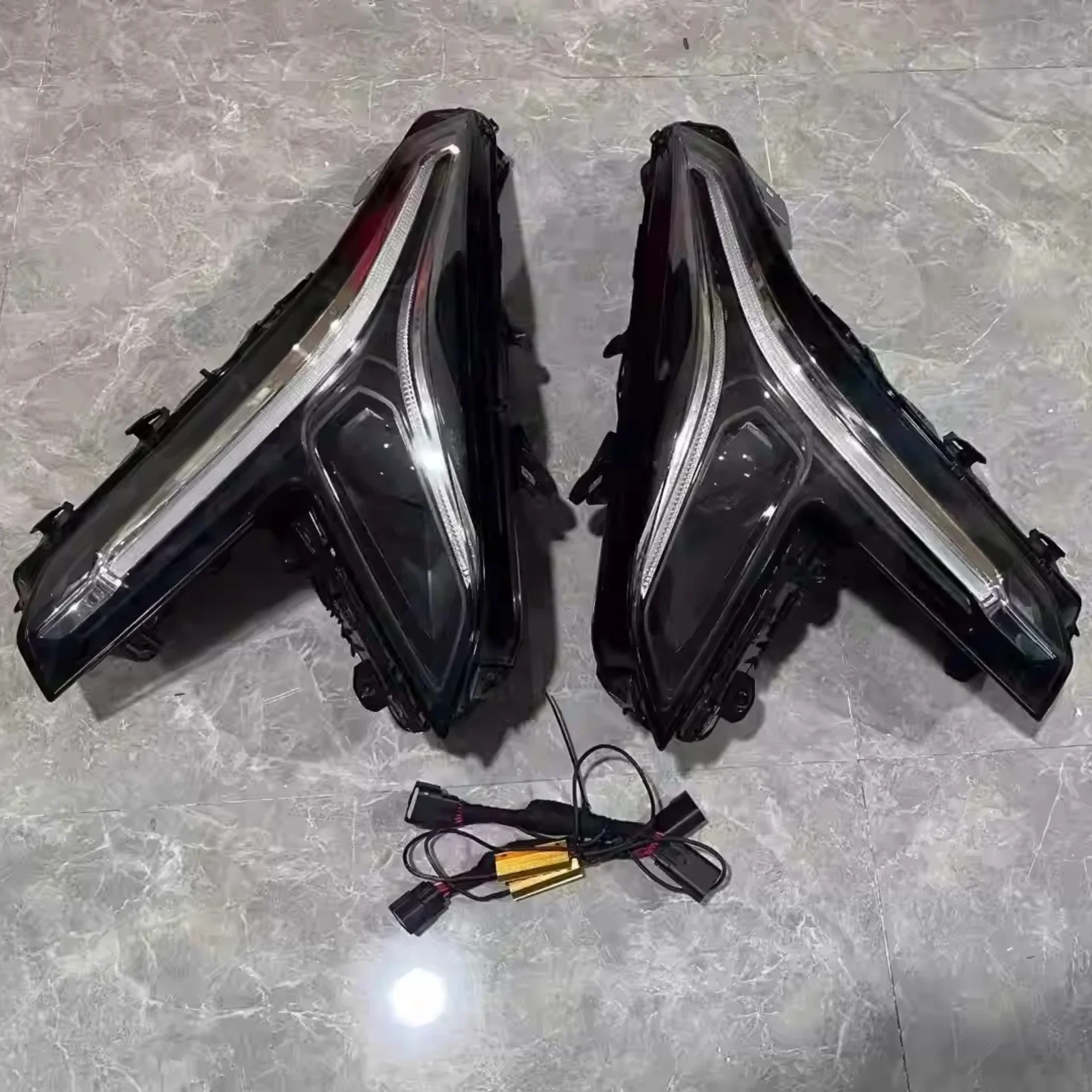 Led Front Headlight Assembly for Cadillac XT4 XT5 XT6 ATSL SRX Convert Turn Signal Daytime Running Light Car Accessories