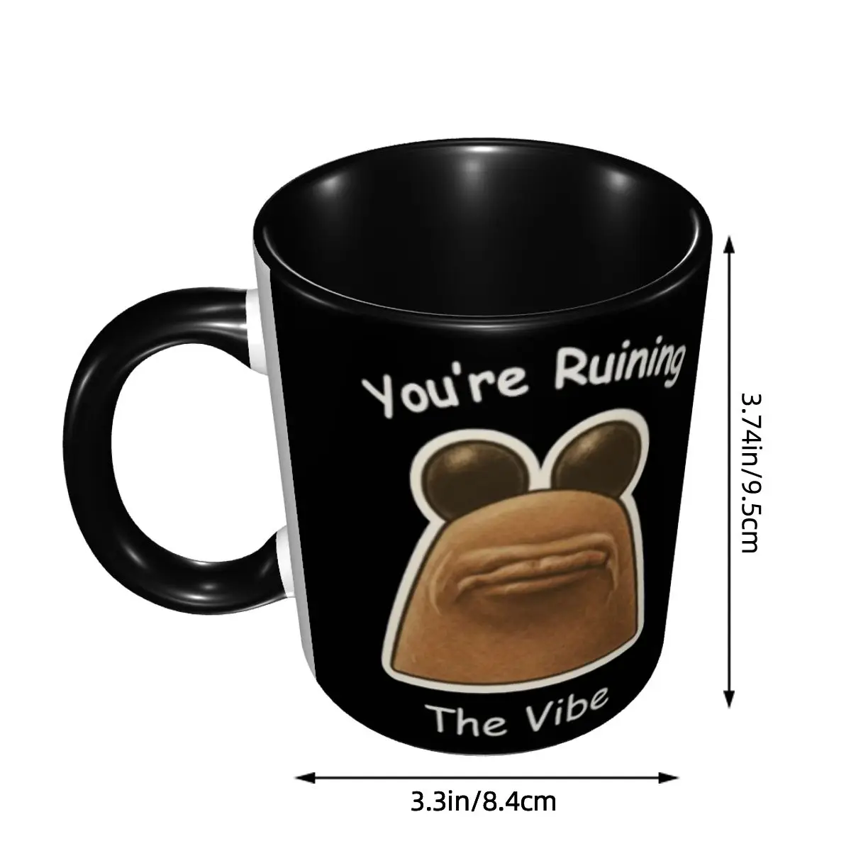 ماركوس الدودة مضحك ميمي ماركوس الدودة مضحك ميمي اكسسوارات أكواب القهوة كوب Kawaii هدية للنساء الرجال #3