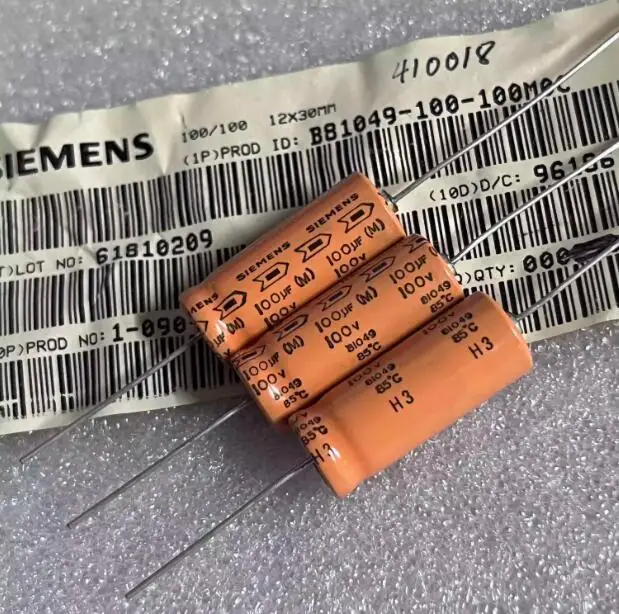 

10pcs/lot Original German B1049 series 100UF 100V fever cathode electrolytic capacitor free shipping