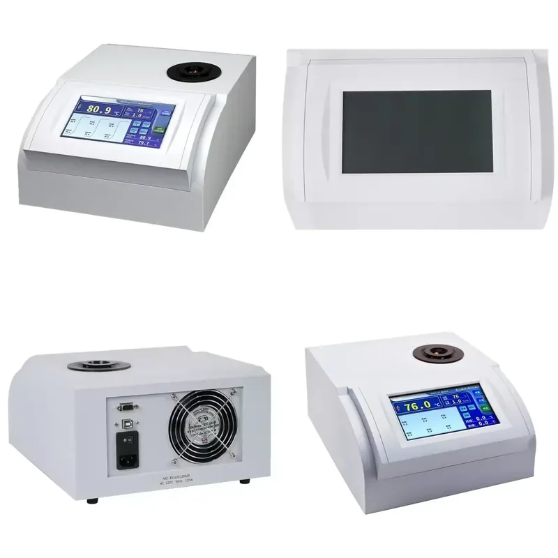 for Laboratory Chemical Analysis 300C Color LCD Touch Screen Adjustable Digital Automatic Melting Point Tester
