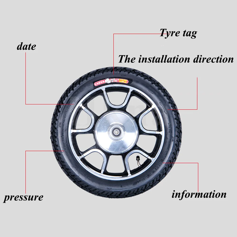 16x3.0 Tire Inner Tube Outer Tyre for Electric Motorcycle Electric Vehicle E-bike 16 Inch 16X3.0 CST Wear Resistant Tire