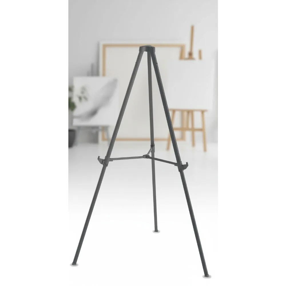 

Heavy Duty Adjustable Presentation Easel 37-62 Inch Height Tabletop Floor Use Supports 25 lbs Display Stand