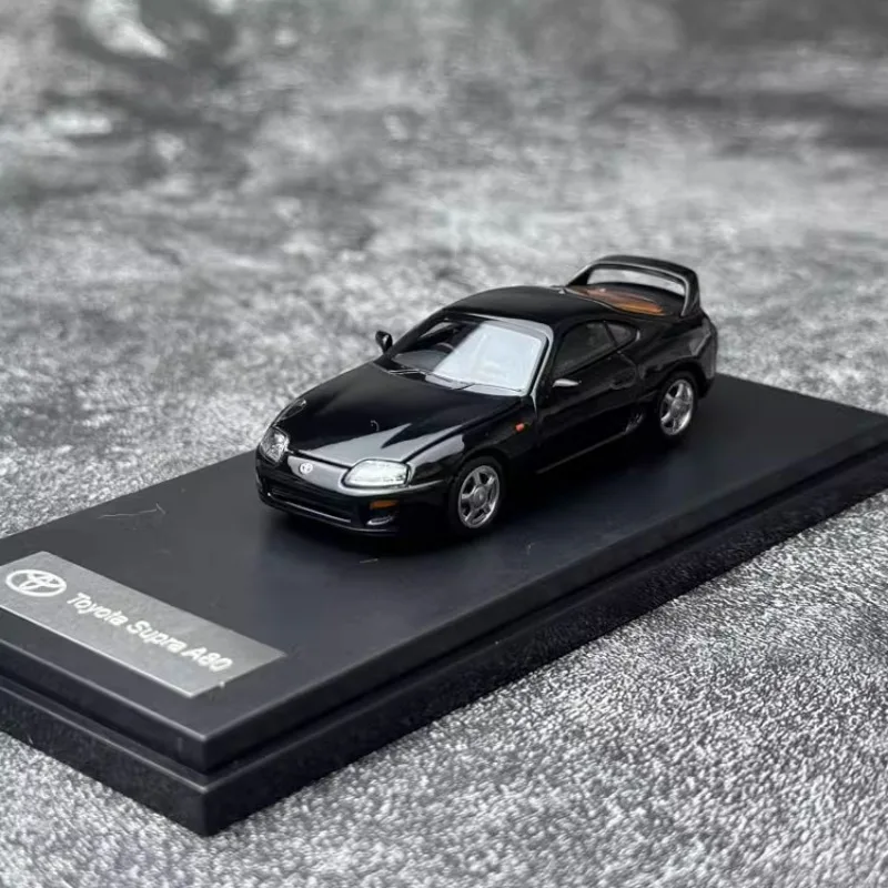 1:64 Toyota Supra Suba 4th generation Mk4 A80 diecast alloy model, boys collection of decoration toys, holiday gifts to friends.