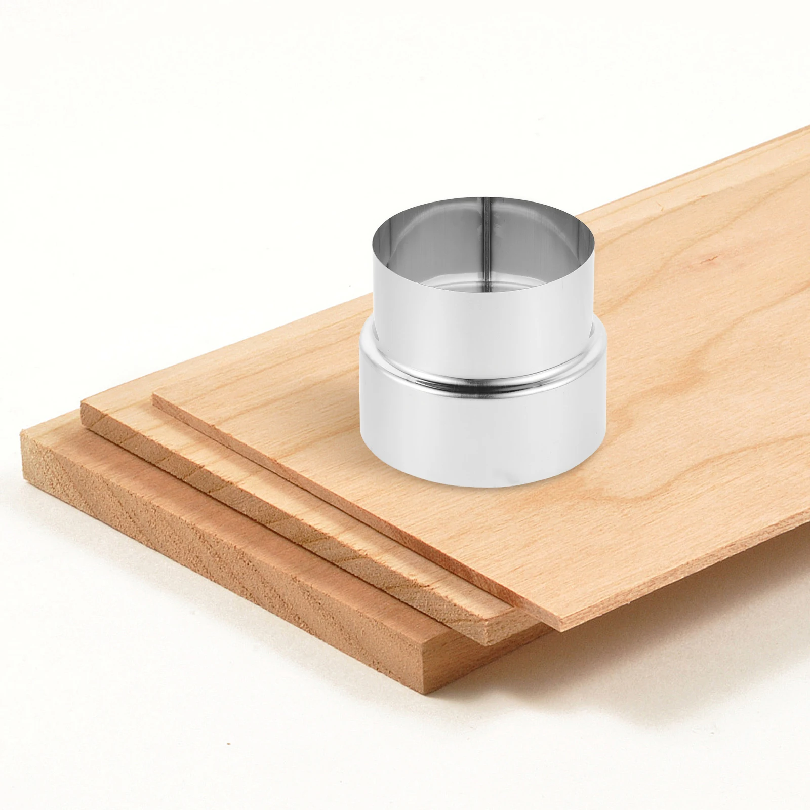 Stainless Steel Exhaust Pipe Reducer Adapter 10Cm To 9Cm Gas Water Heater Replacement Part Efficient Venting Household