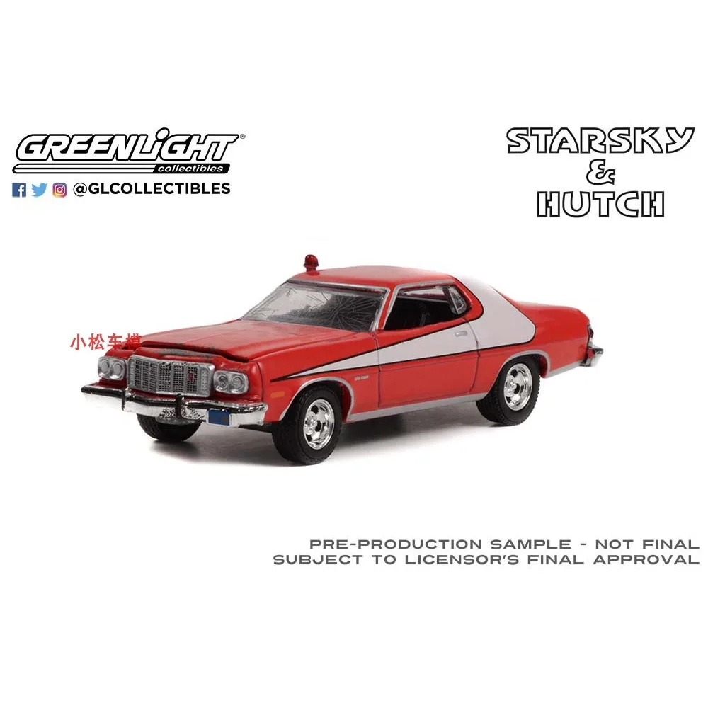 

1:64 1976, классический автомобиль Ford Gran Torino (Crash Edition), расширенная коллекционная модель автомобиля