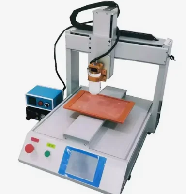 Glue Dispenser Machine Epoxy Dome Coating Machine for Decals, Stickers, And Printed Images
