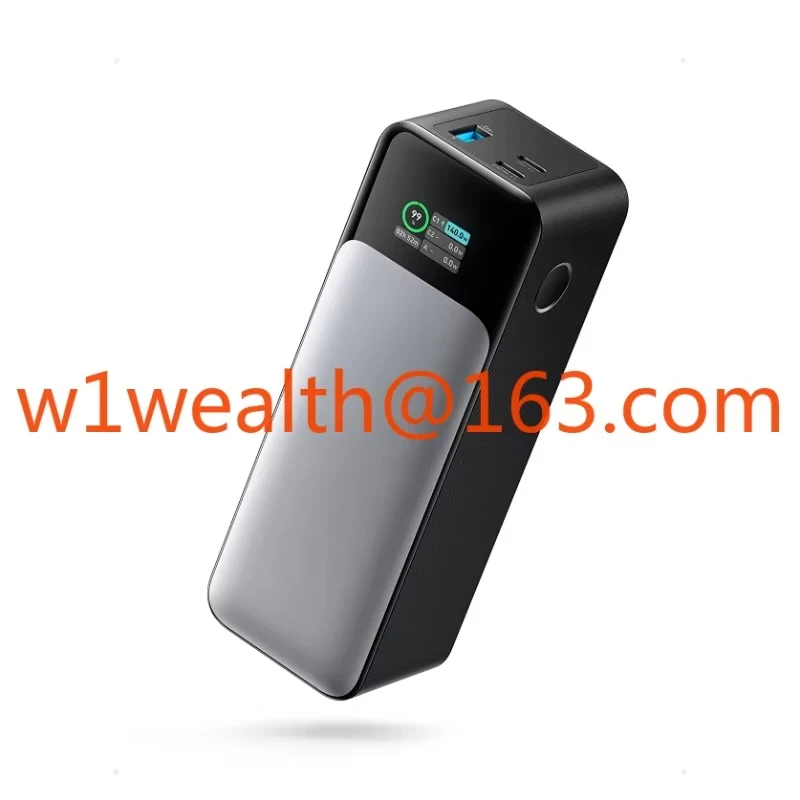 737 Power Bank  High Capacity 24000mAh 3-Port Portable Charger With 140W Output Smart Digital Display