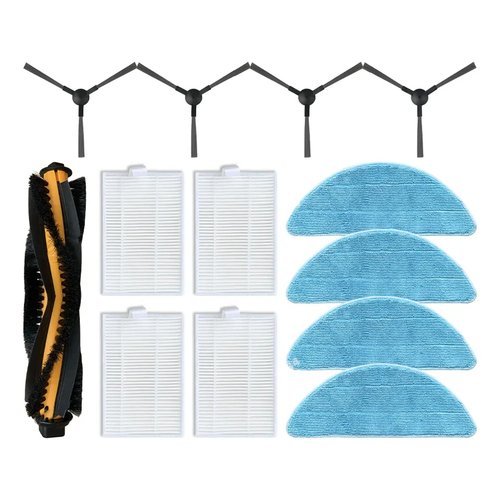 【Популярная】для Blaupunkt Bluebot XBOOST/XPRO запасные части, аксессуары, основная боковая щетка, фильтр Hepa, ткань для швабры