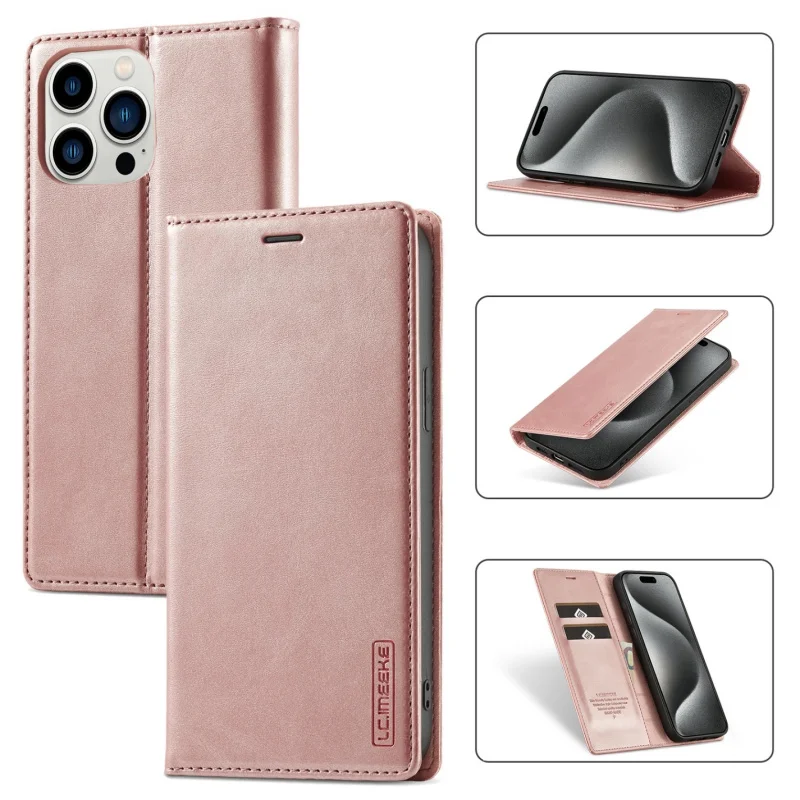 

Suitable for ultra-fine fibersiPhone15ProPhone case16iphone15WalletXSMaxFull protection anti-drop flip cover leather case13ProCa