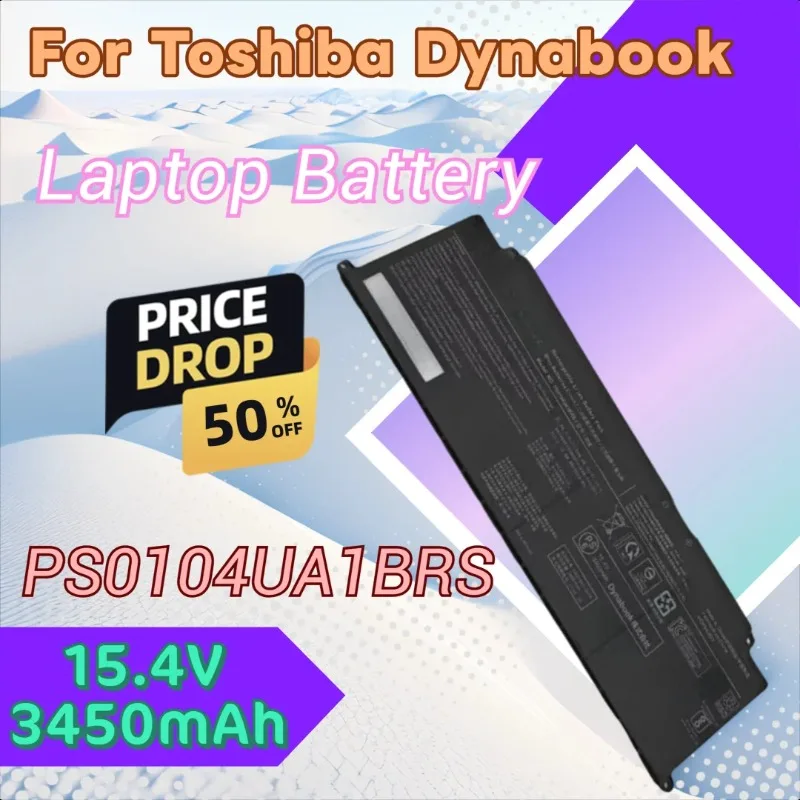 

For Toshiba Dynabook U30 Tecra A50-J A40-J-12E CS40L-K12 A50-J-12U I3-1215U 15.4V 3450mAh Laptop Battery PS0104UA1BRS +tools