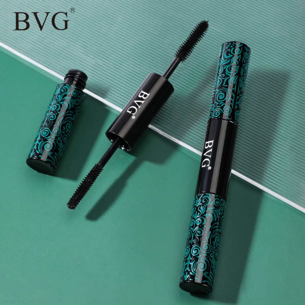 For For Maxfine Dual Applicator Mascara Natural Volume Lengthening Waterproof Smudge Proof Black Eye Beauty Cosmetic Kit - Aliexpress Deal