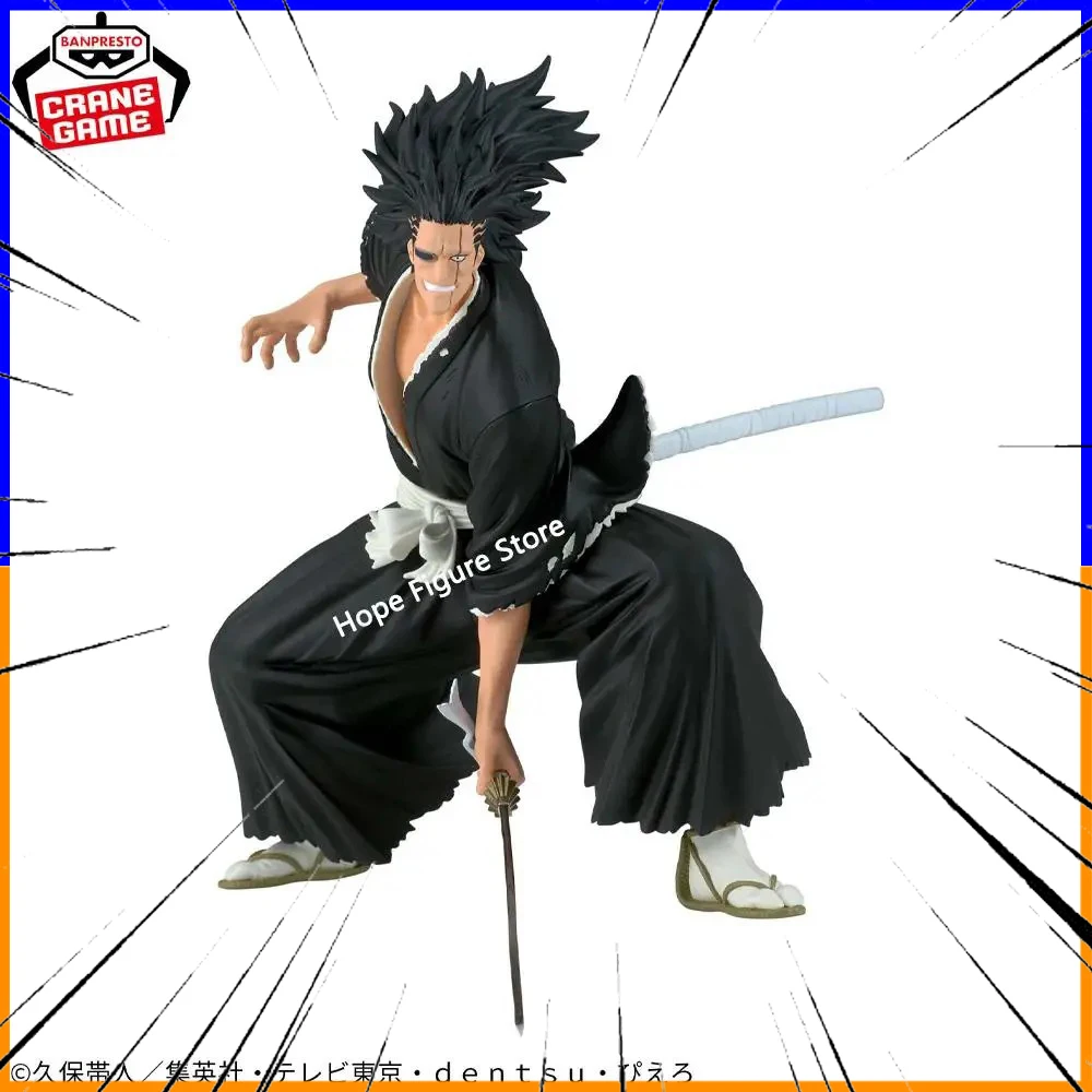

In Stock Original BANPRESTO VIBRATION STARS BLEACH Zaraki Kenpachi Figure Anime Model Genuine Toy