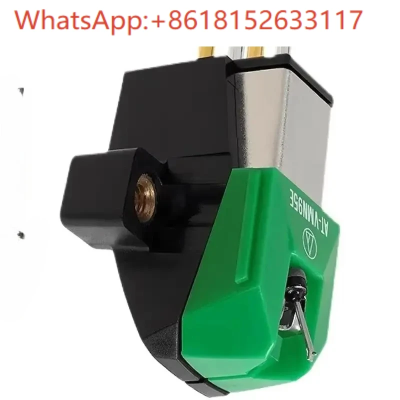 الأصلي AT-VM95E MM الديناميكي المغناطيسي بيضاوي الشكل الماس تلميح الأسود الغراء الصوتية رئيس VMN95E الصوتية رئيس