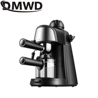 220V MINI Espresso Coffee Steam Milk Foam Bubble Machine Semi-Automatic Multifunction Cappuccino Cafe Coffee Maker Italian 5Bar