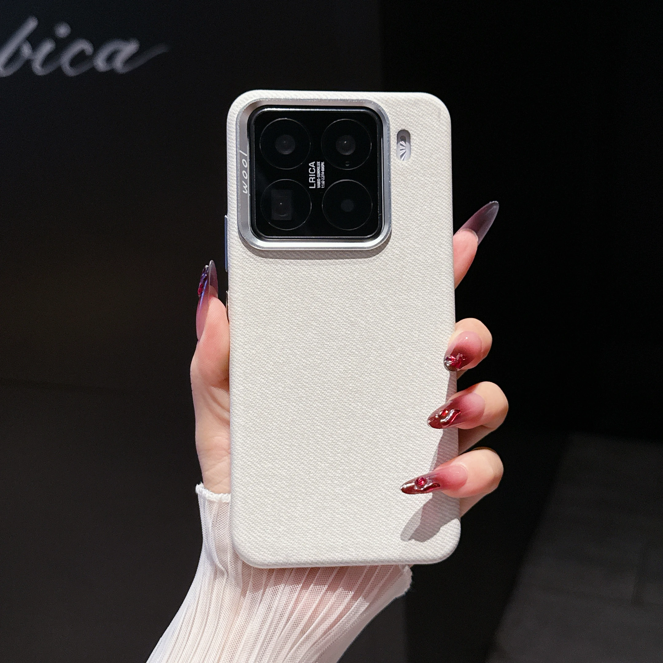 

For Xiaomi 14 15 Pro Ultra Mi 15s Pro Luxury Retro Ultrafine fiber Cover With Magnetic For Magsafe Wireless Charging Back Case