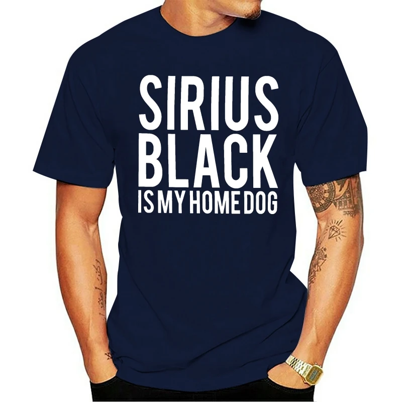 Men'S Sirius Black Is My Home Dog Funny Movie Quote T-Shirt Fashion Classic Tee Shirt