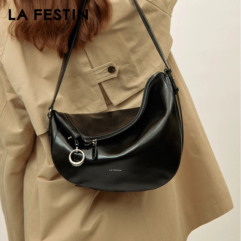 LA FESTIN Original Brand New Shoulder Bag Casual Crossbody Bag Tote Bags for Women Leather Bag Lady Handbag Large Capacity Bag