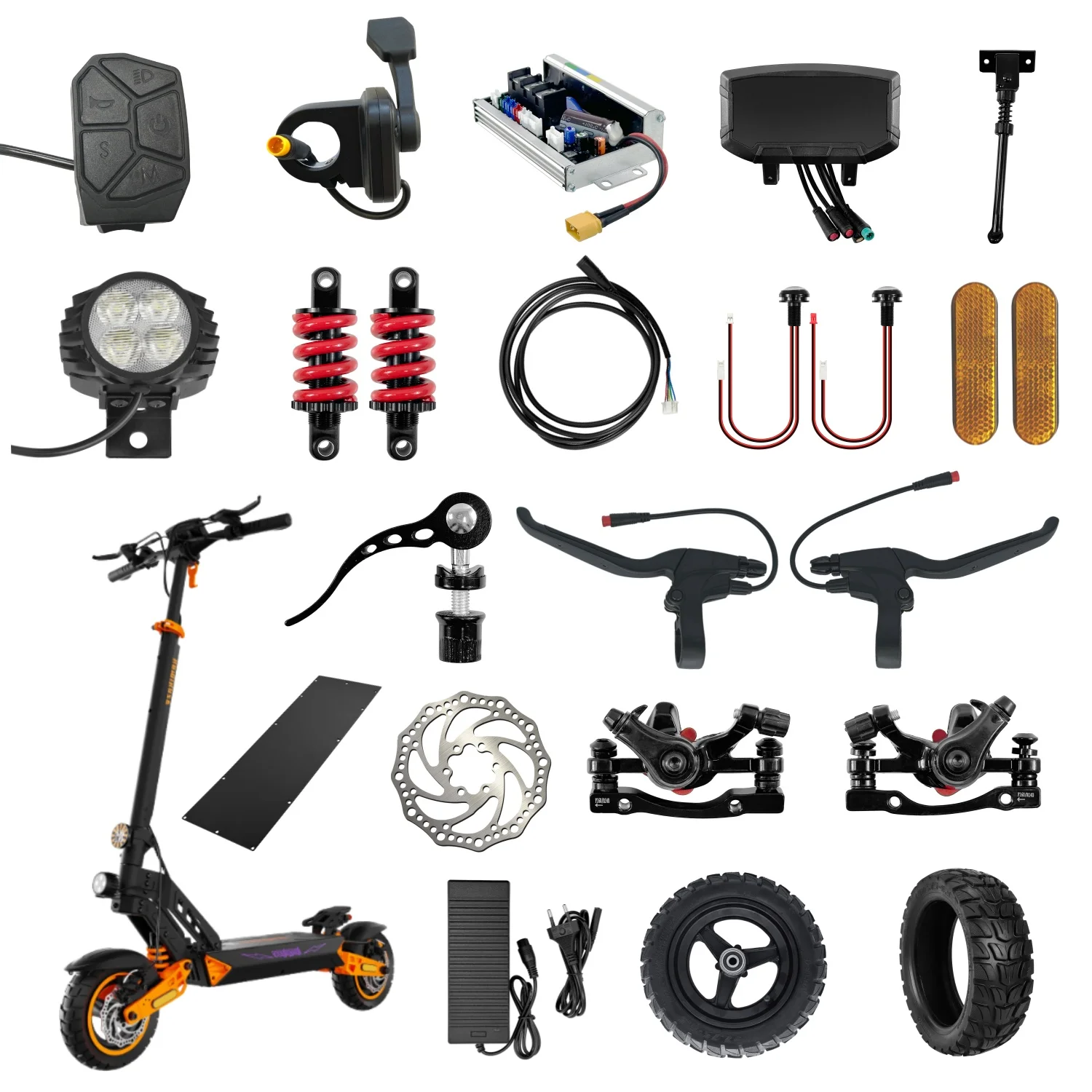 Repuestos Originales para Scooter Kamikaze K1/K1 Plus, Interruptor de Acelerador, Controlador para Scooter Eléctrico K1 K1 Plus, Repuestos de Repuesto