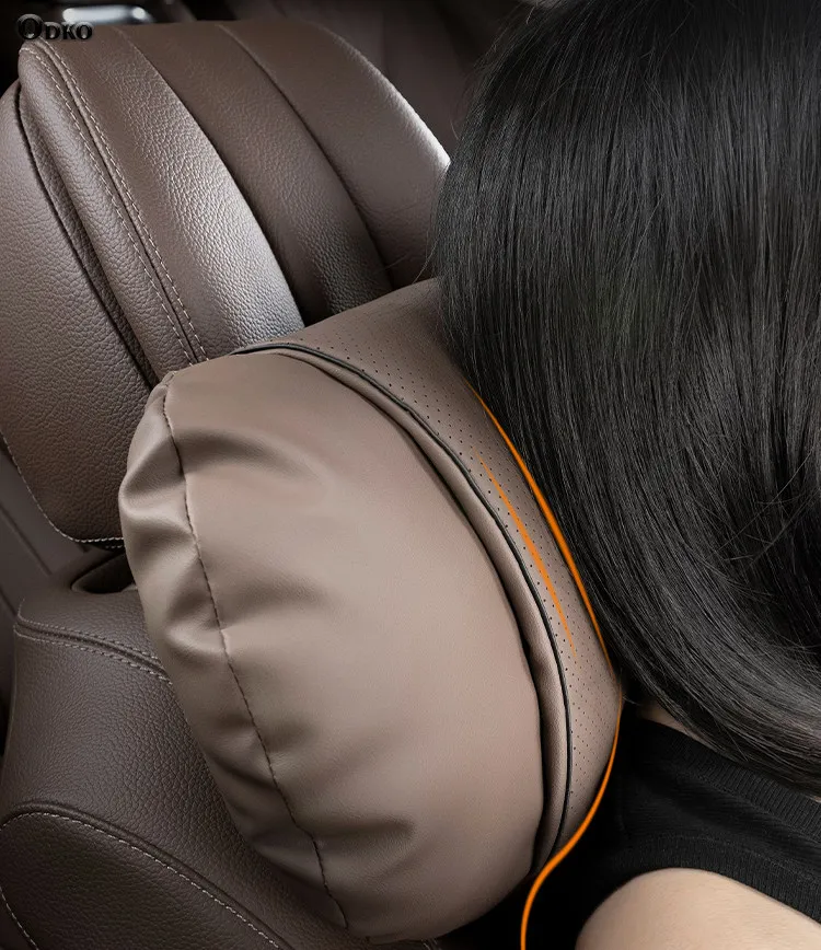 Auto-Kopfstütze Komfortables Anti-Ermüdungs-Lendenkissen Geeignet für Mercedes-Benz Sitze Tesla Maybach BMW Innenausstattung Neu