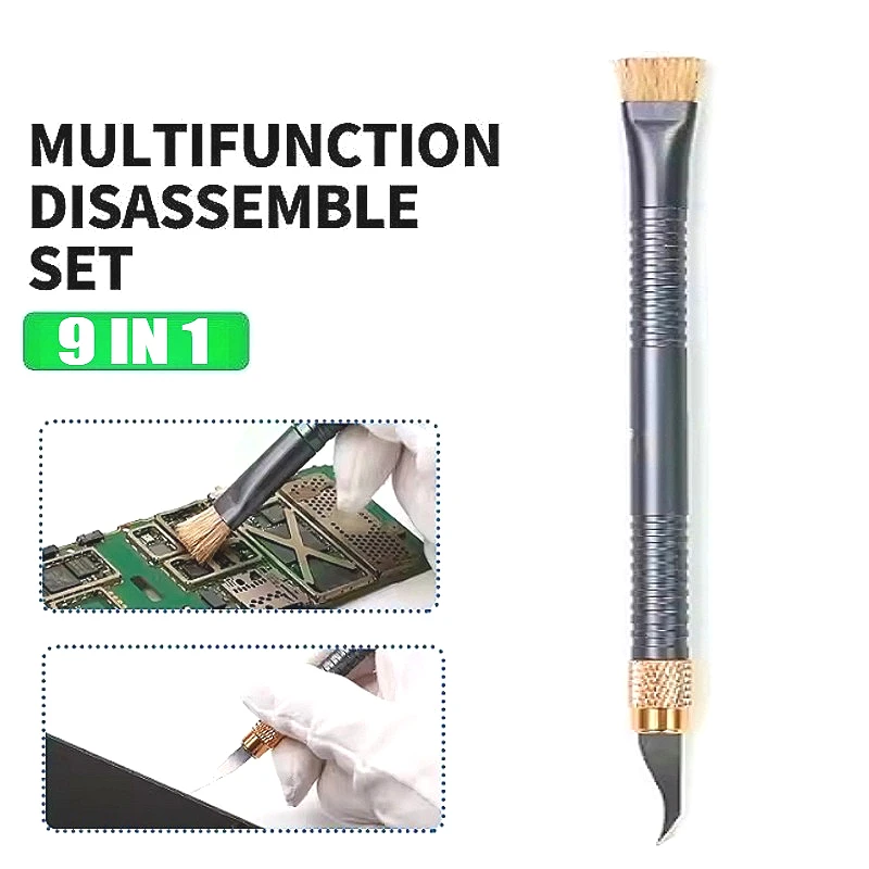 

Multi-function Double-head Glue Removal Pry Tool Chip Motherboard Disassembly CPU Degumming Prying Knife