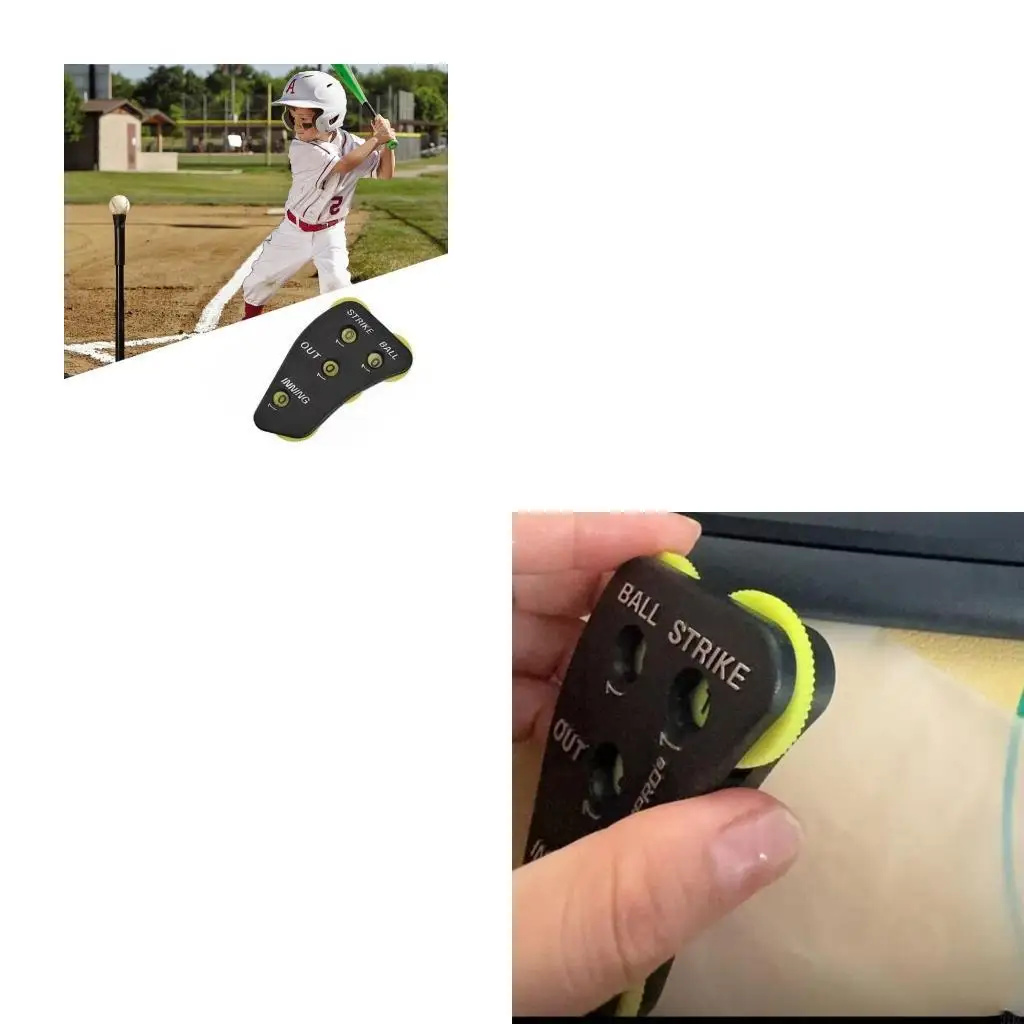  Baseball Counter Clickers 4 Wheel Baseball Umpire Clickers for Scorekeeper