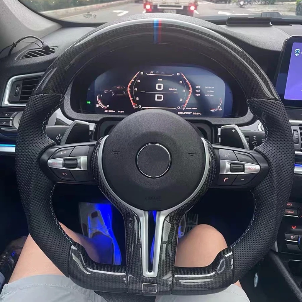 Customizable Carbon Fiber Steering Wheel Suitable Paddle Shifters M Sports For BMW F30 F10 F11 F31 F34 F20 F22 F22 F25 F33 F32