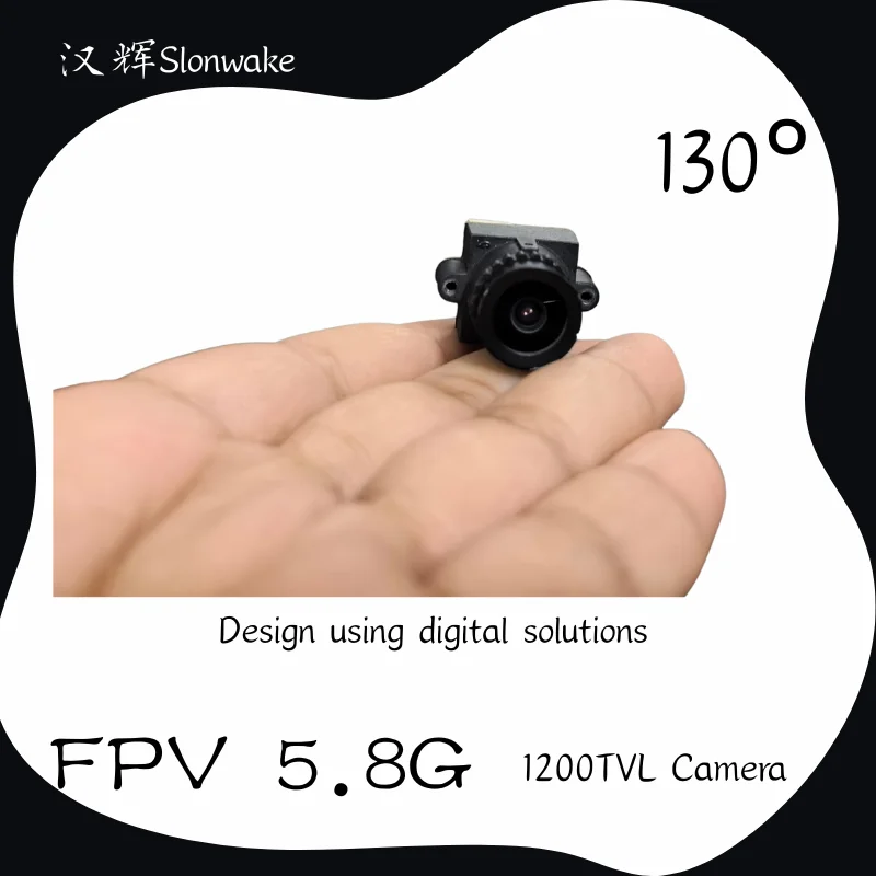 5.8G FPV Analog Signal Camera 1200TVL High-Definition Racing Drone Camera with Digital Solution Design