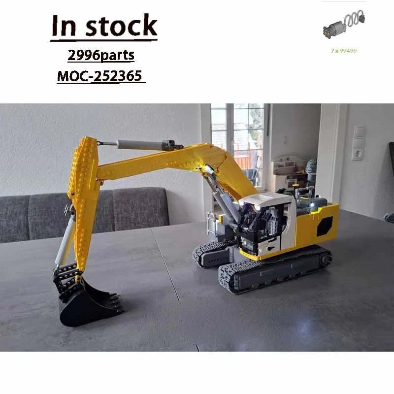 

MOC-252365New Sports Multi-Function Excavator Building Block Model2996Pieces,Boys and Children's Birthday and Christmas Toy Gift