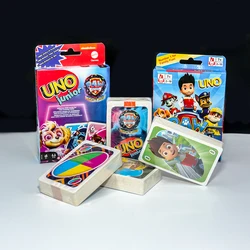 UNO-Juego de cartas a juego de la patrulla canina, pikachu, multijugador, fiesta familiar, juego de mesa, divertido, amigos, entretenimiento, póker