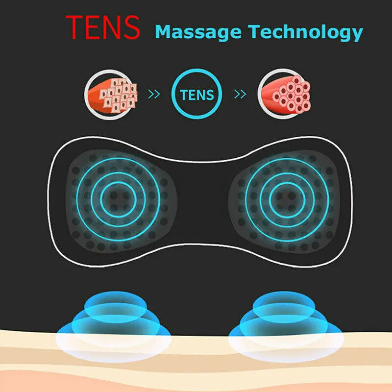 Gel Pads for EMS Neck Massager Replaceable Muscle Massager Sticker Gels Muscle Stimulator Sticker Physiotherapy Accessories