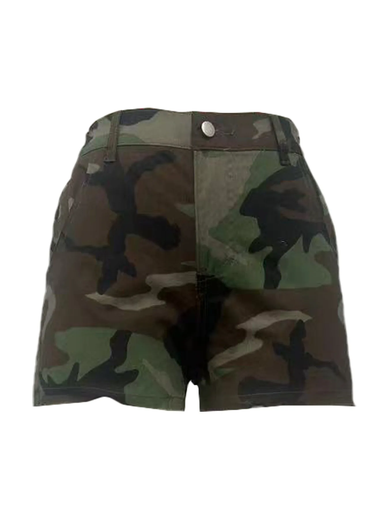 New Women's Camouflage Cargo Shorts