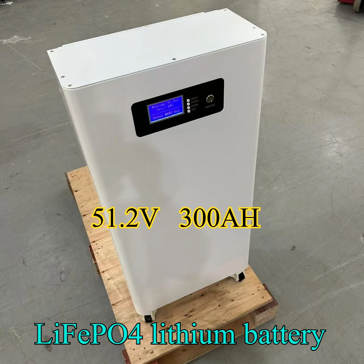 

LiFePO4 Lithium Battery 51.2V280AH300AH200AH Home Energy Storage Floor Model 15 KWh Electricity 10 KWh Electricity