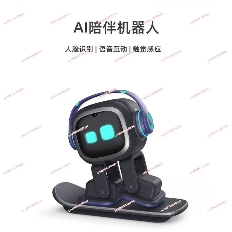 emo robot intelligent emotional voice conversation toy children accompany electronic pets and exclusive clothing accessories