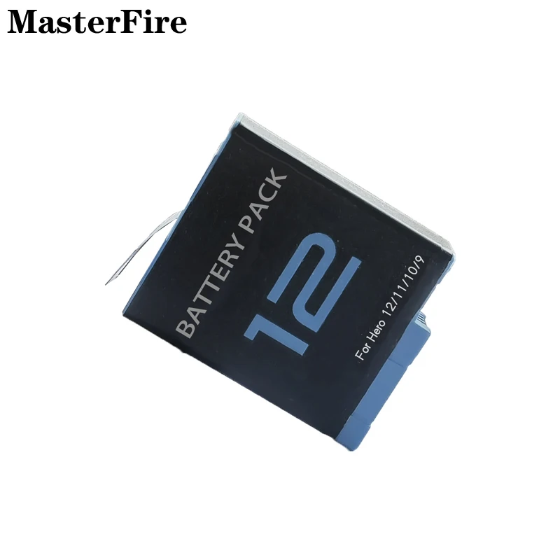 10x 3.85V 1800mah Battery AHDBT-901 for GoPro Go Pro Hero 12, Hero 11, Hero 10, Hero 9 Black Batteries Action Camera Accessories
