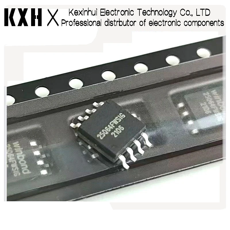 (5-10 قطعة) W25Q64FWSSIG W25Q64FWSIG 25Q64FWSSIG 25Q64FWSIG 25Q64FWS1G W25Q64 25Q64 SOP8 جديد الأصلي في المخزون