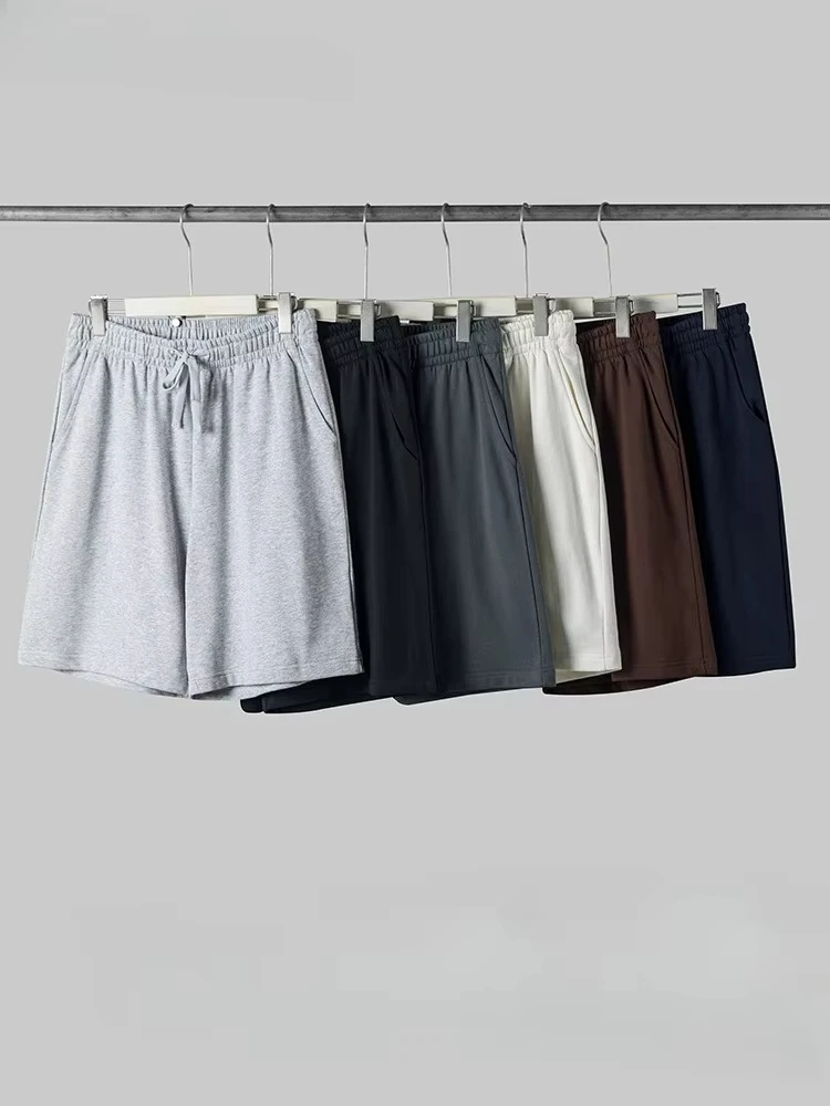 

New men's pure cotton loose-fitting shorts, lightweight, breathable, comfortable for sports, running, and streetwear