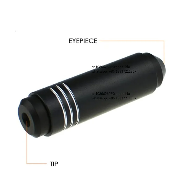Professional Handheld Gemological Spectroscope 55mm | Aluminum Absorption Spectrum Analyzer for Gemstone Identification (OEM)