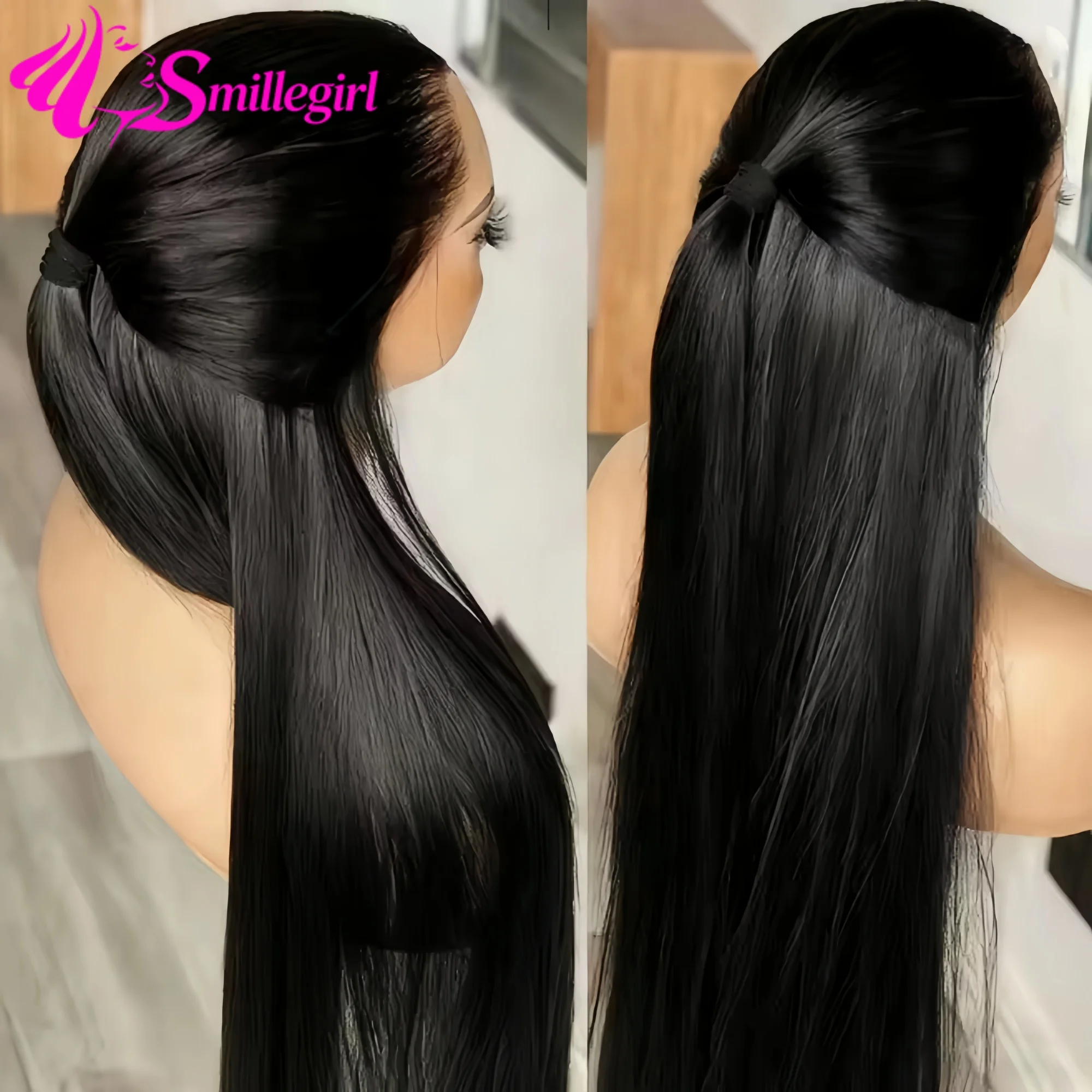 

Bone Straight 13x6 Hd Lace Frontal Human Hair Wigs 250 Density 13x4 Brazilian Lace Front Wigs Human Hair 4x4 Gluess Wig Bone Straight Hair For Women