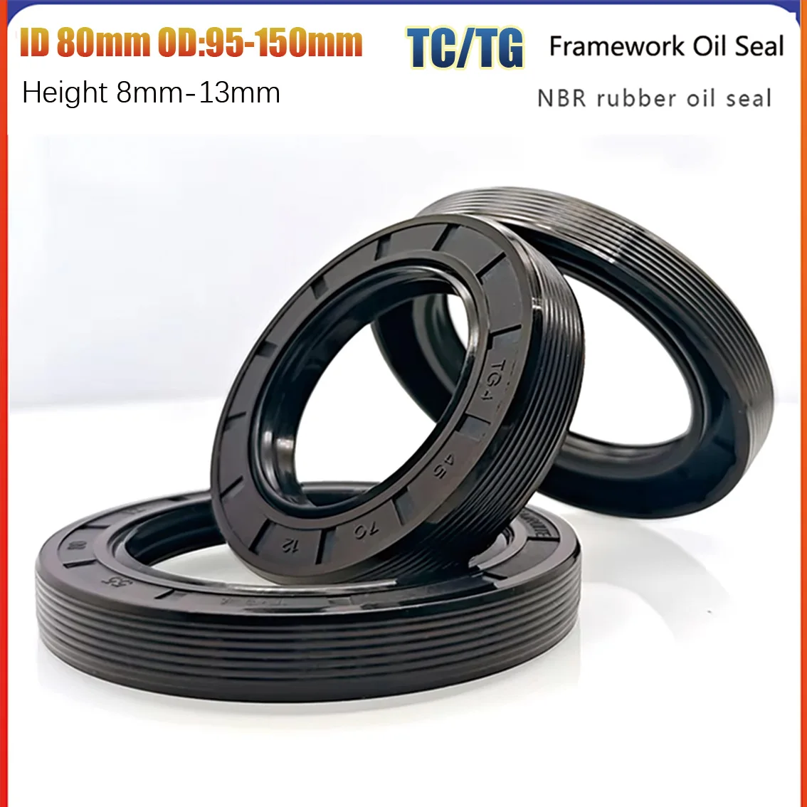 1Pcs Id 80Mm Nbr Ni…